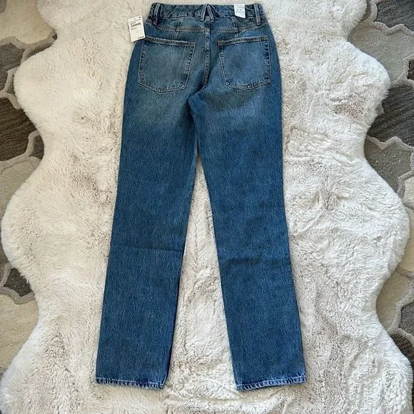 Good American Good 90’s Icon Jeans Indigo Size 2/26 - Picture 7 of 12